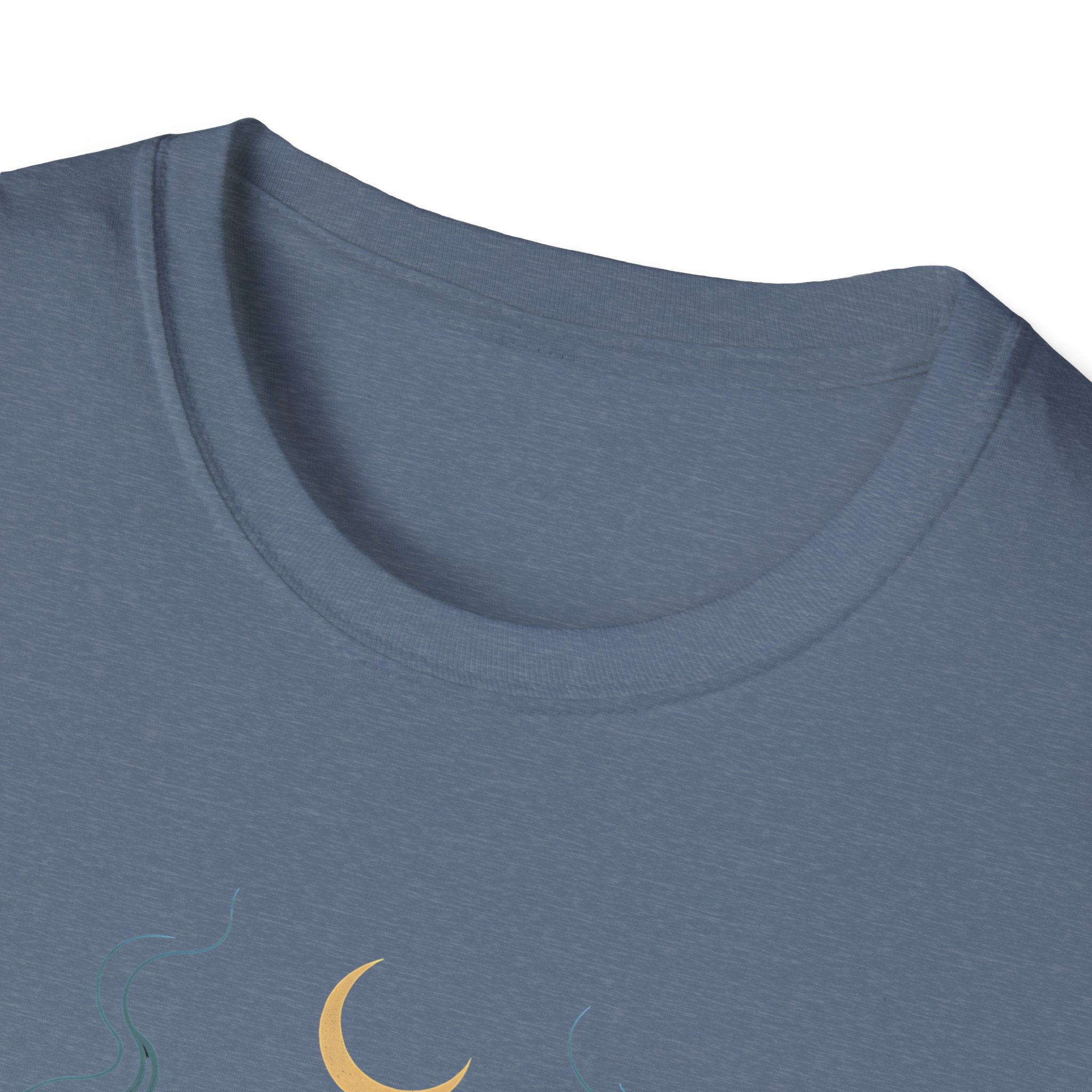 Moonlit Lotus Meditation T-Shirt