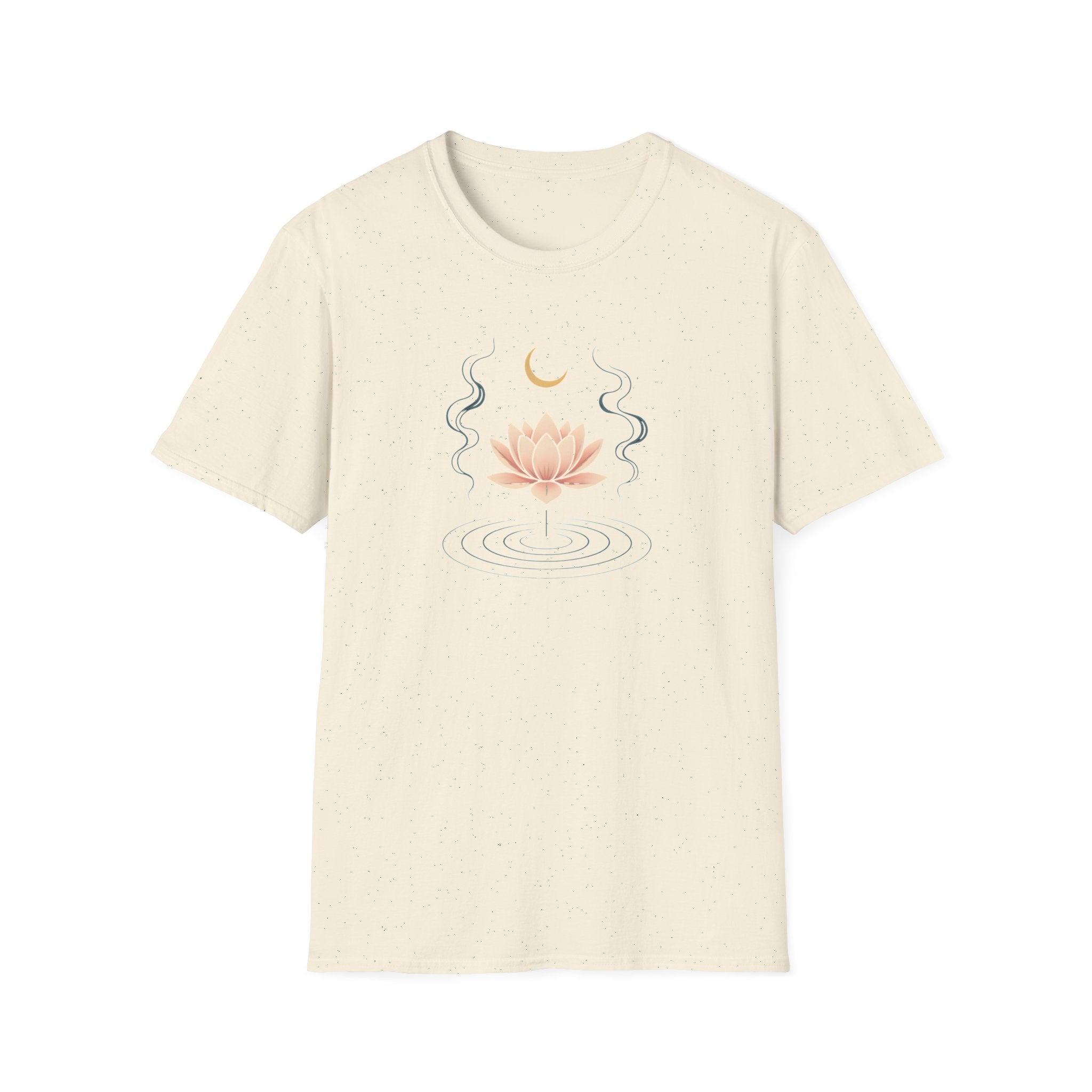 Moonlit Lotus Meditation T-Shirt