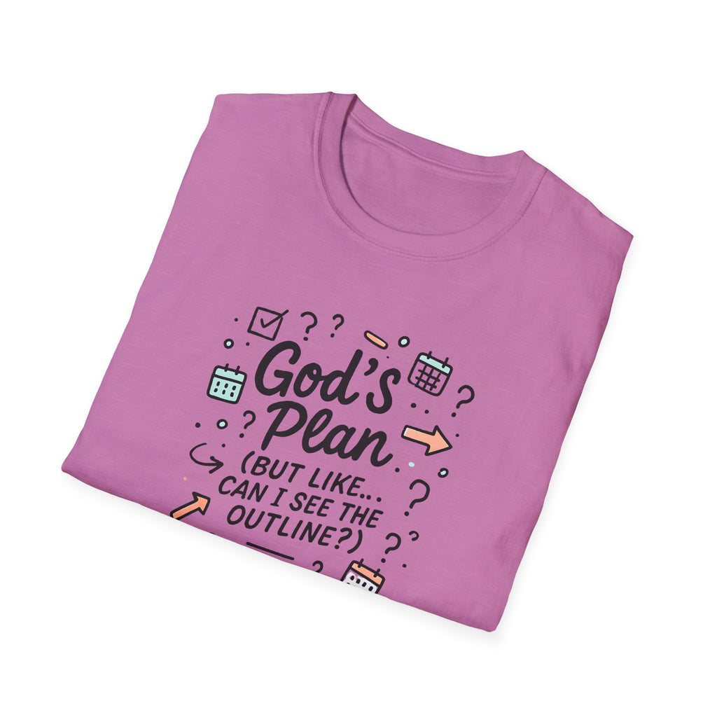 God's Plan Illustration T-Shirt