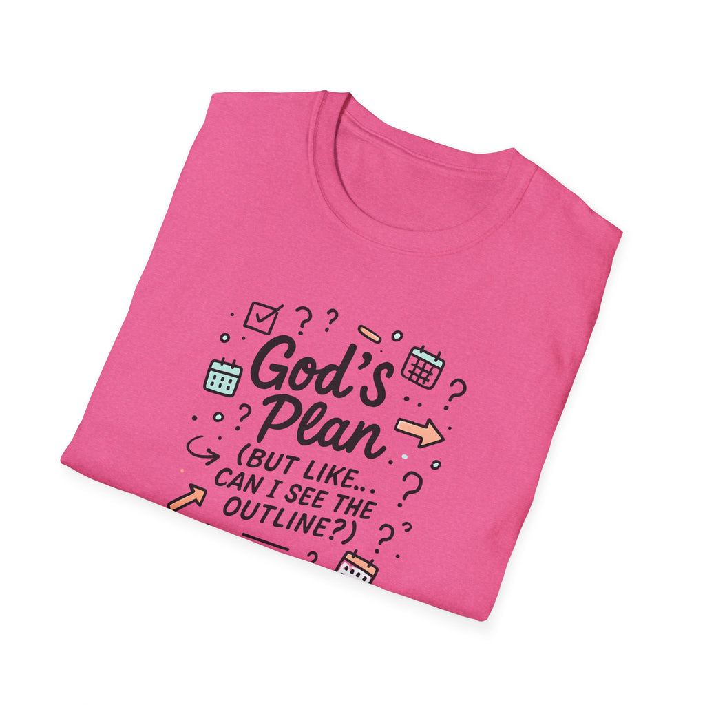 God's Plan Illustration T-Shirt