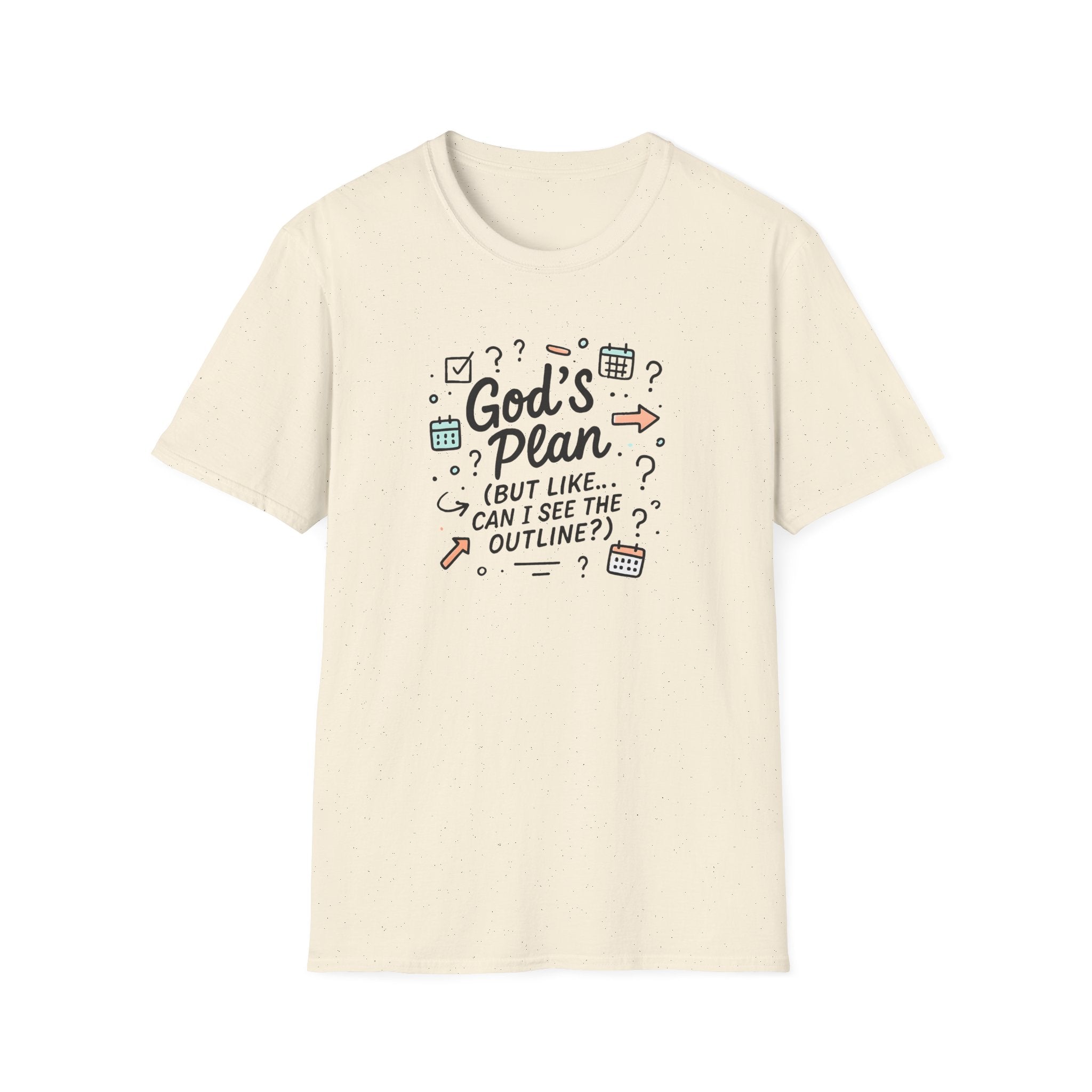 God's Plan Illustration T-Shirt