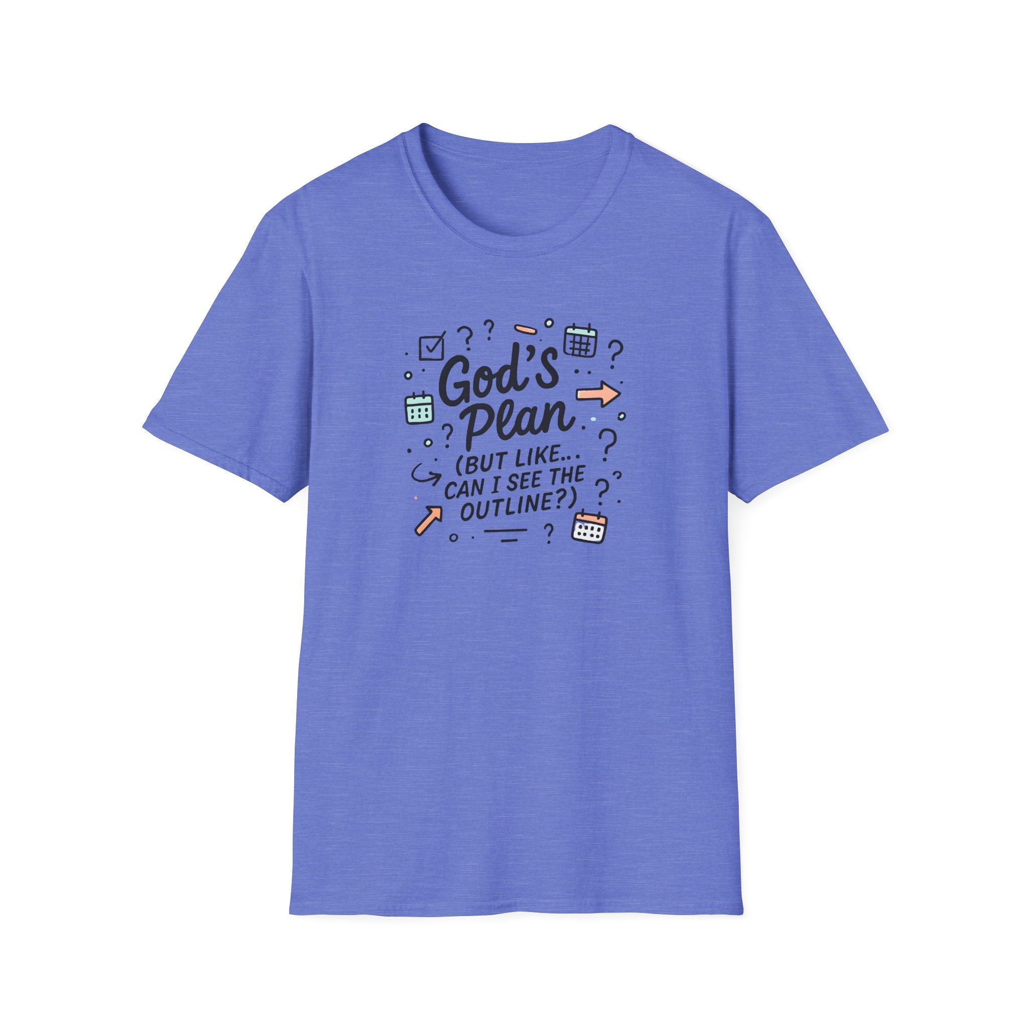God's Plan Illustration T-Shirt