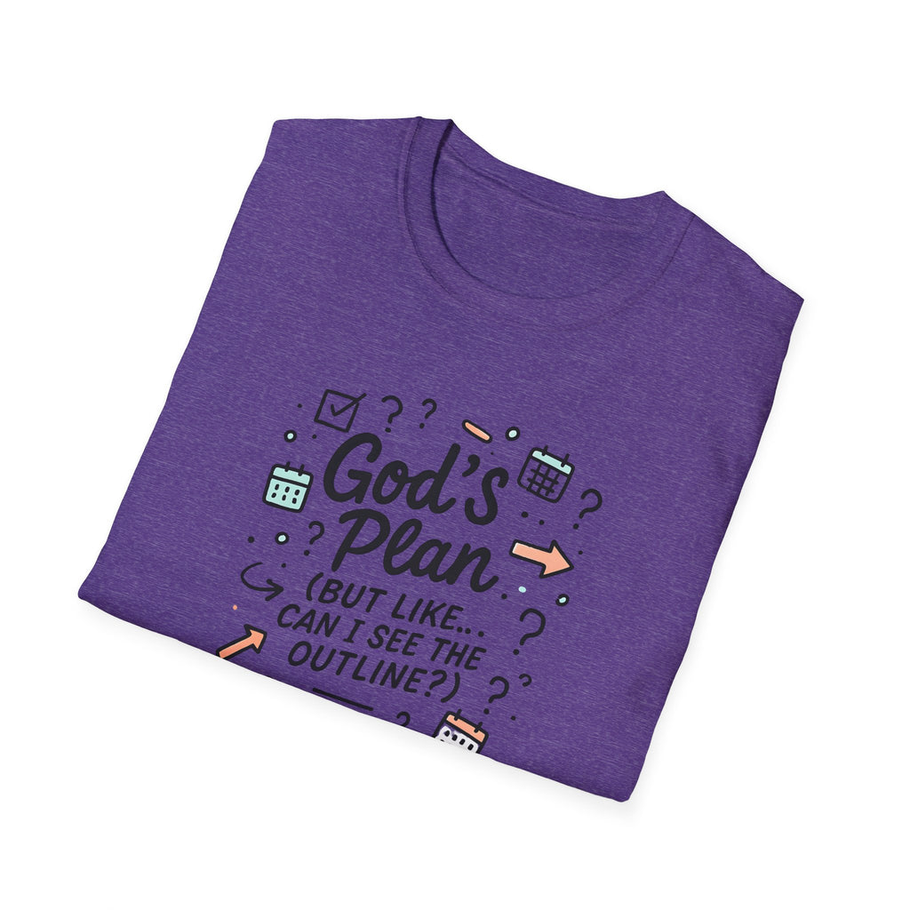 God's Plan Illustration T-Shirt