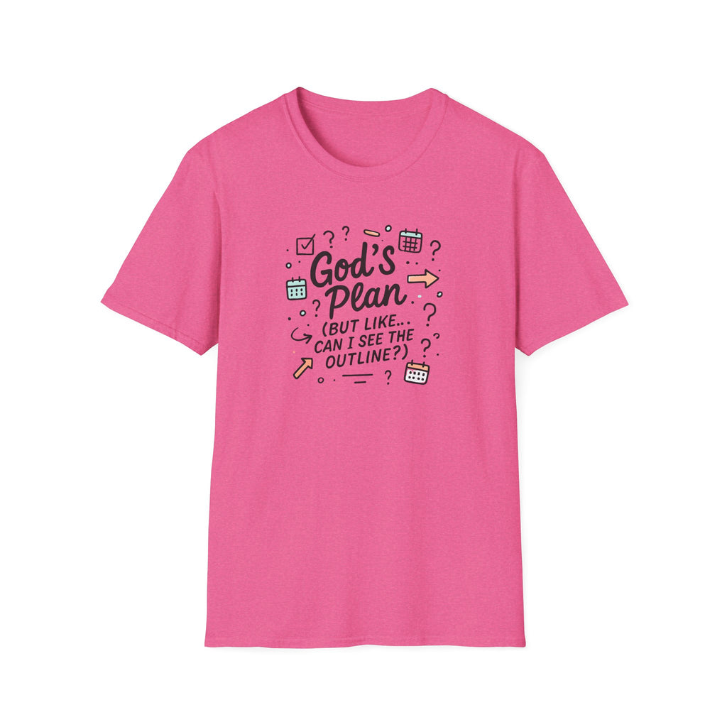 God's Plan Illustration T-Shirt