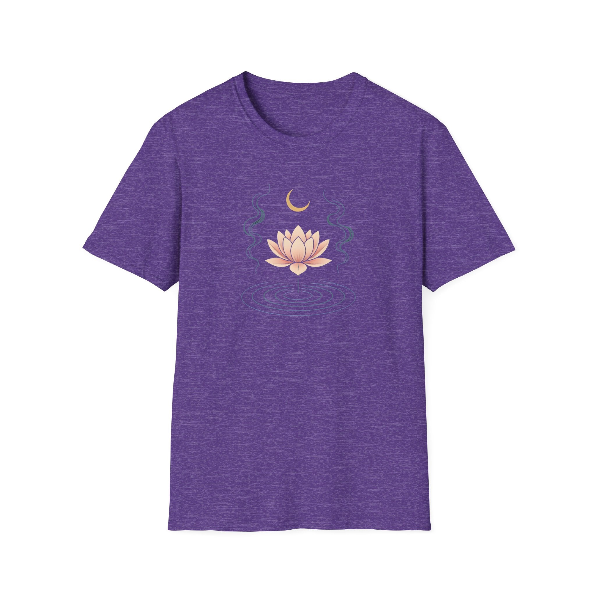 Moonlit Lotus Meditation T-Shirt