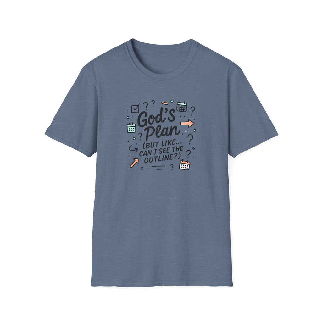 God's Plan Illustration T-Shirt