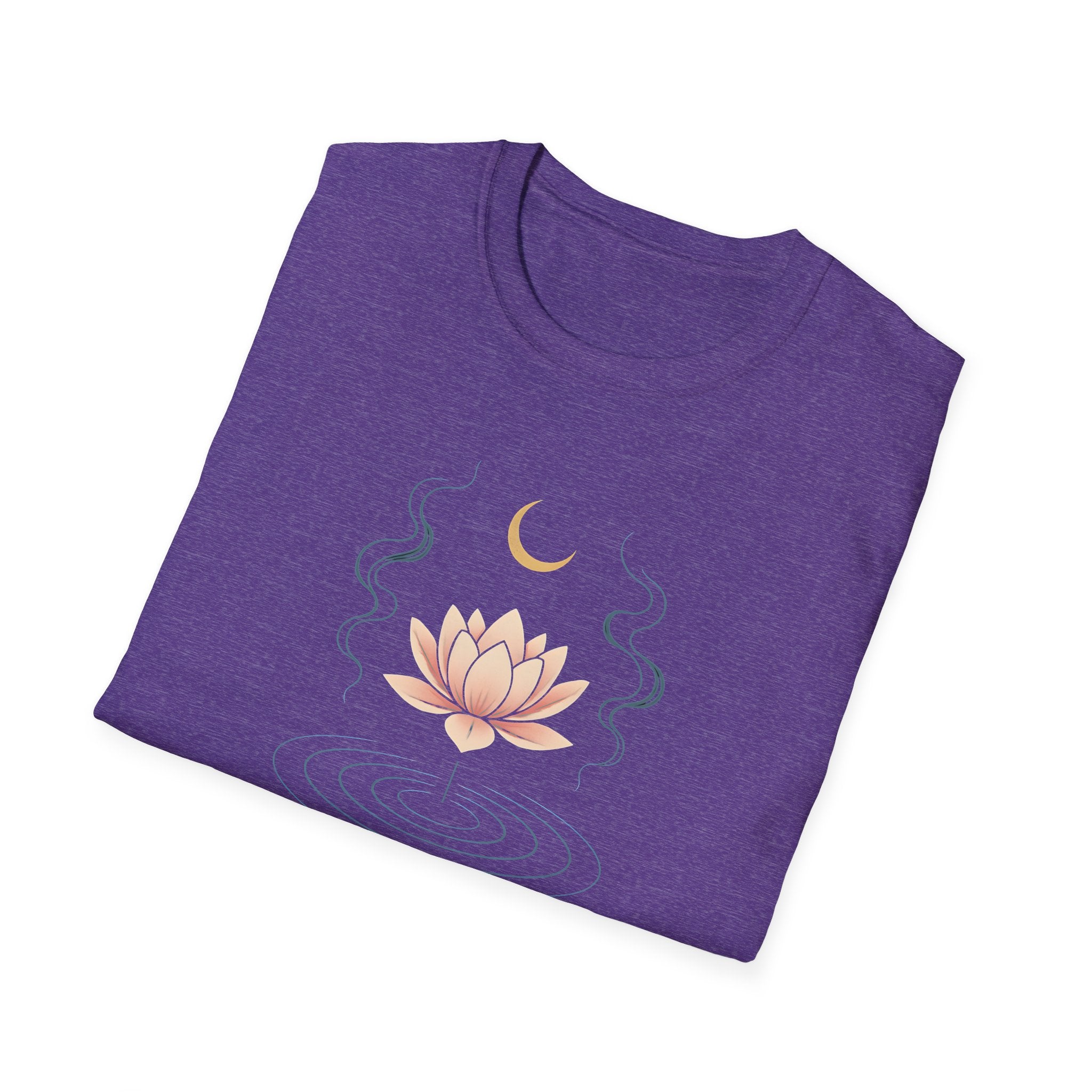 Moonlit Lotus Meditation T-Shirt