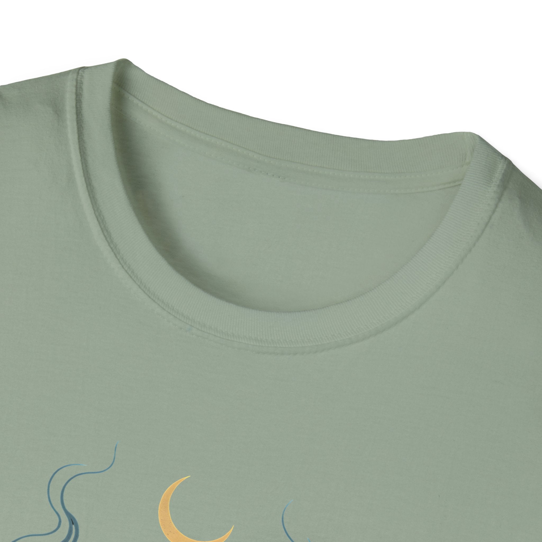 Moonlit Lotus Meditation T-Shirt